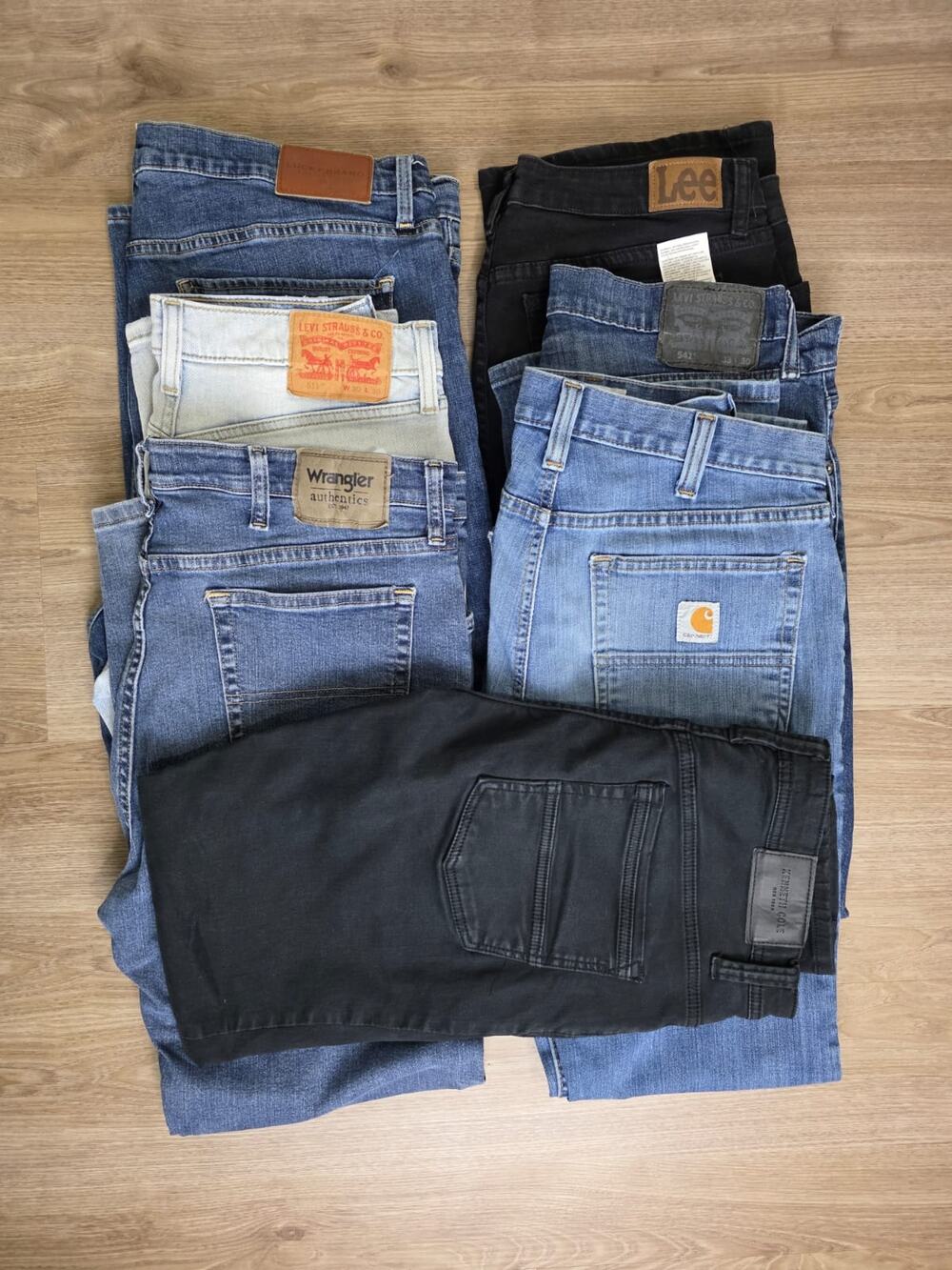 7 Jeans Reseller Lot Levi's Carhartt Lee Wrangler Mixed Sizes Men Women